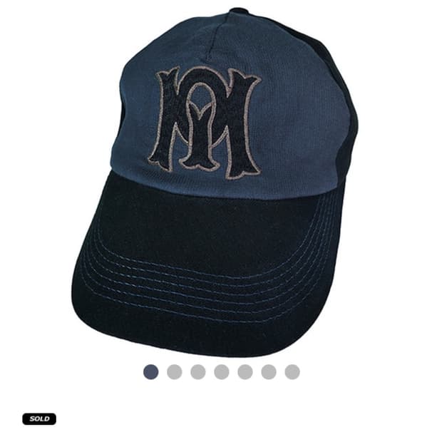 mpq big visor cap (navy)