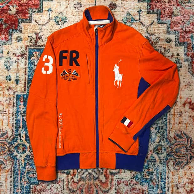 [L] 폴로 랄프로렌 빅포니 프랑스 트랙탑 져지 자켓