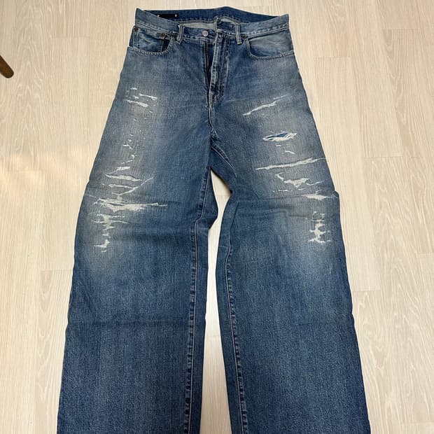 마인데님 minedenim 데미지 팬츠