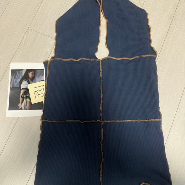 베이스레인지 홀터 탑 s CINDER HALTER TOP (FINE CO