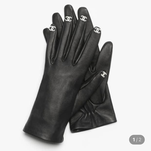 샤넬 가죽 장갑 새상품