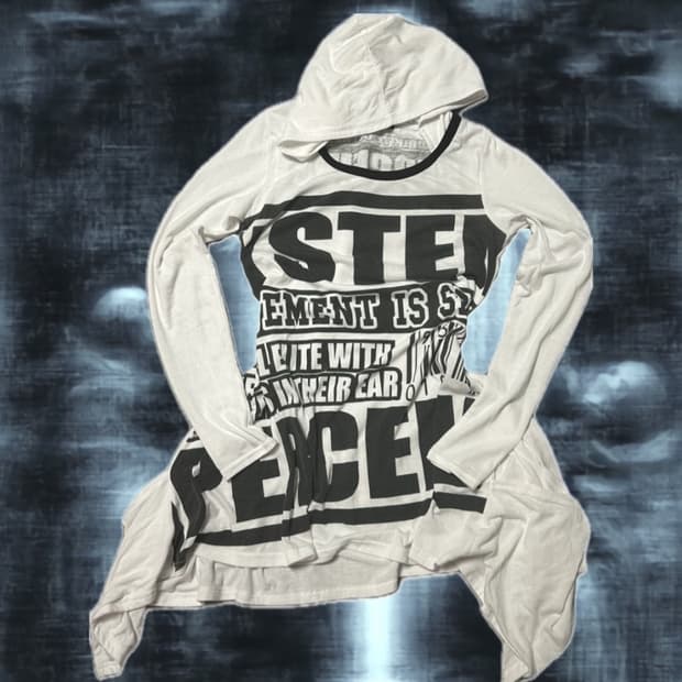 갸루 y2k pocket point  long sleeve