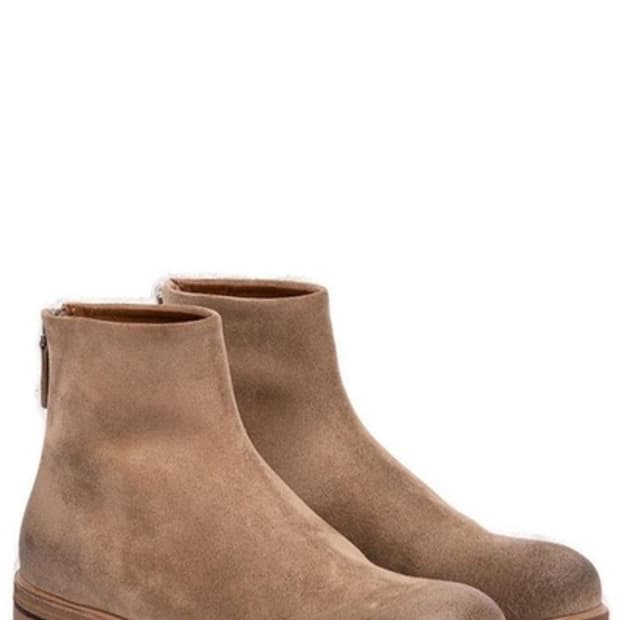 마르셀 주카제파 백짚 스웨이드 부츠