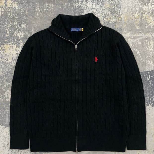 폴로 랄프로렌 니트 집업