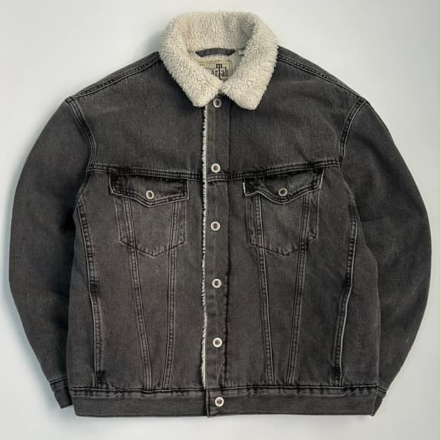 [S] 리바이스 실버탭 리이슈 복각 쉐르파 데님 트러커 자켓