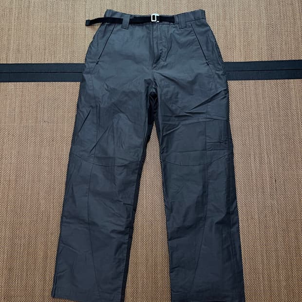 인사일런스 X 미즈노 옵시디언 팬츠 S 차콜 새상품