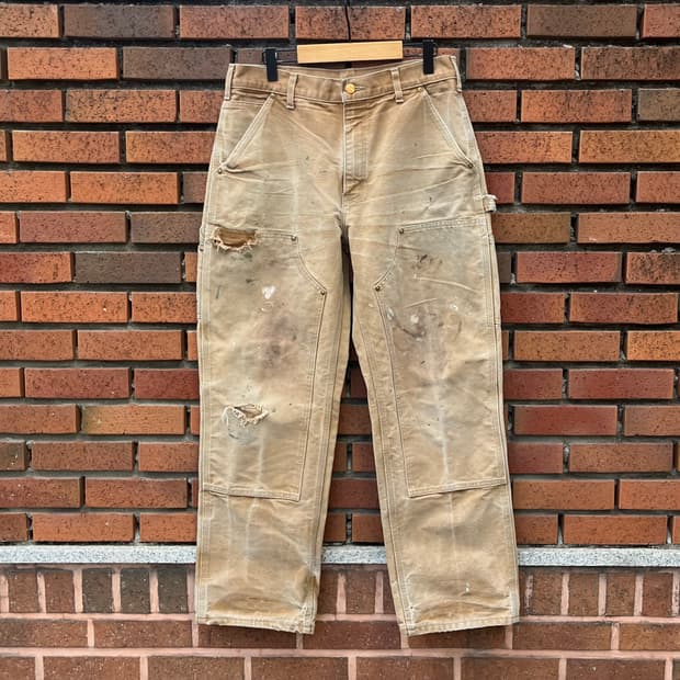 Carhartt 더블니 워크 팬츠 (32“)