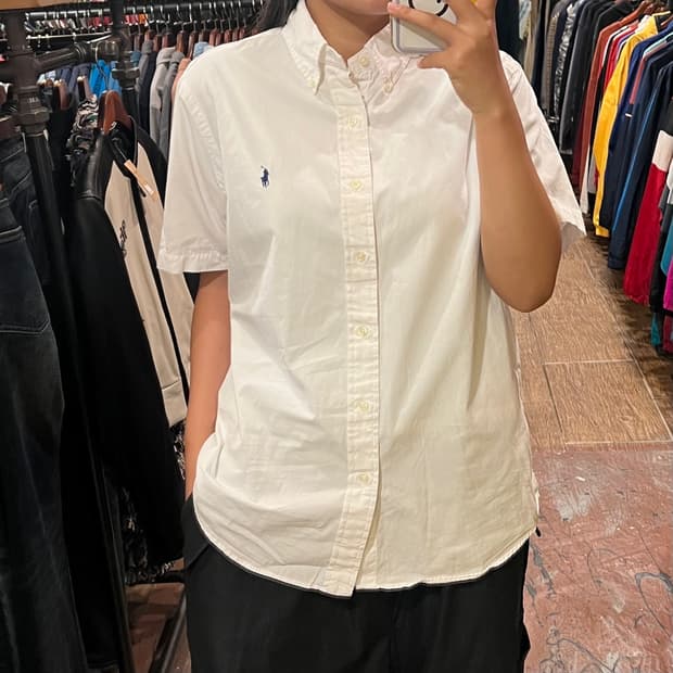 [HI]폴로 반팔셔츠 화이트