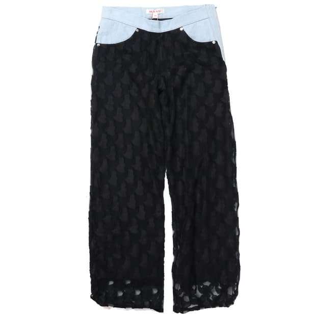 마수 Masu Angel Lace Jeans 
