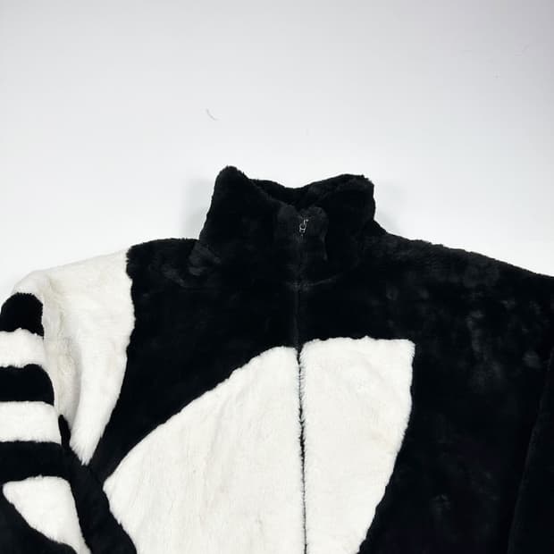 아디다스 빅 트레포일 블랙 퍼트랙 자켓 (M)