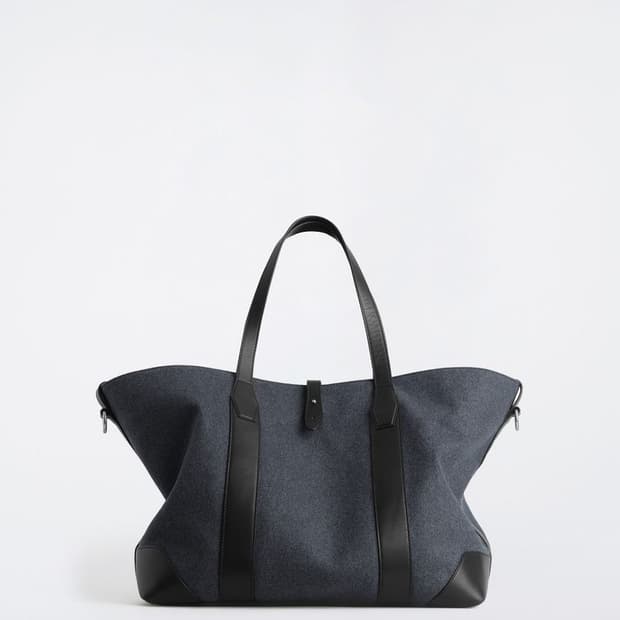 [코스] 위켄더 토트백 네이비