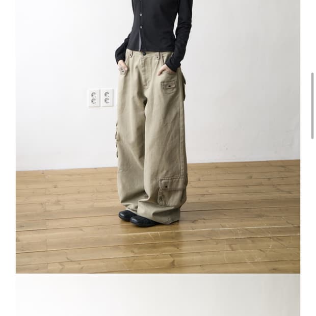 더콜디스트모먼트 tcm multi cargo pants