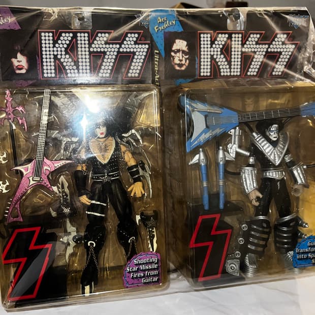 KISS Ultra-Action Figures Full Set (1997