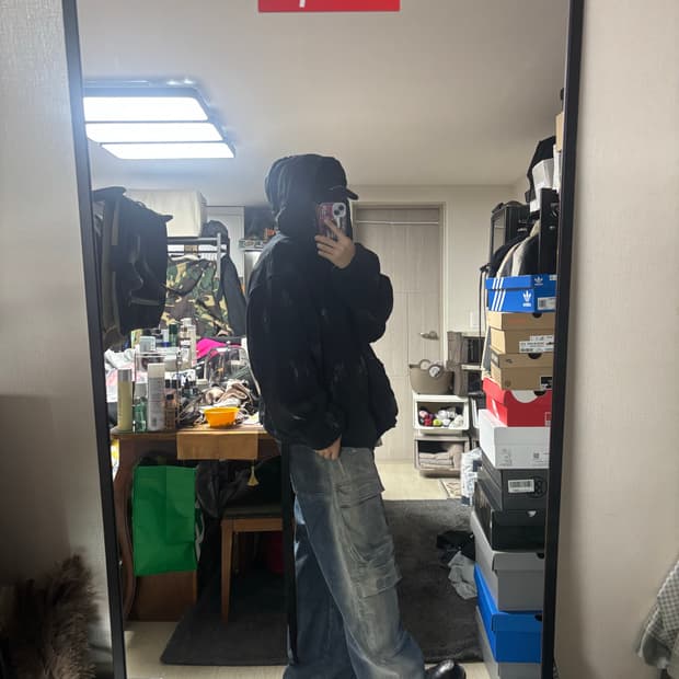 논플로어 헤비 점퍼 m