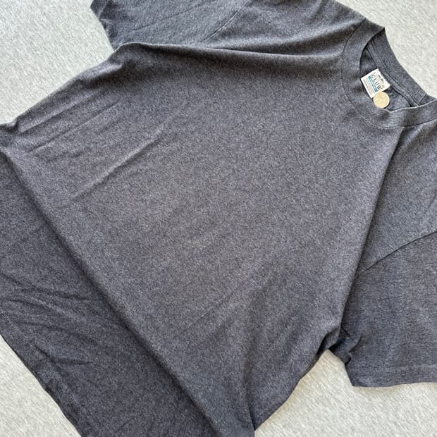 90's 빈티지 PRO CLUB 컴포트 라지그레이 반팔 티셔츠 L