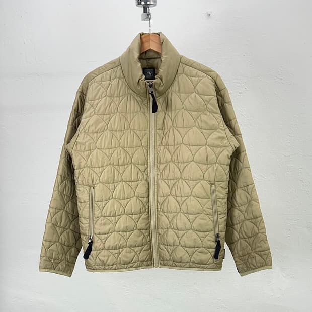 나이키 acg 올리브 써멀 레이어 2in1 퀼팅 자켓