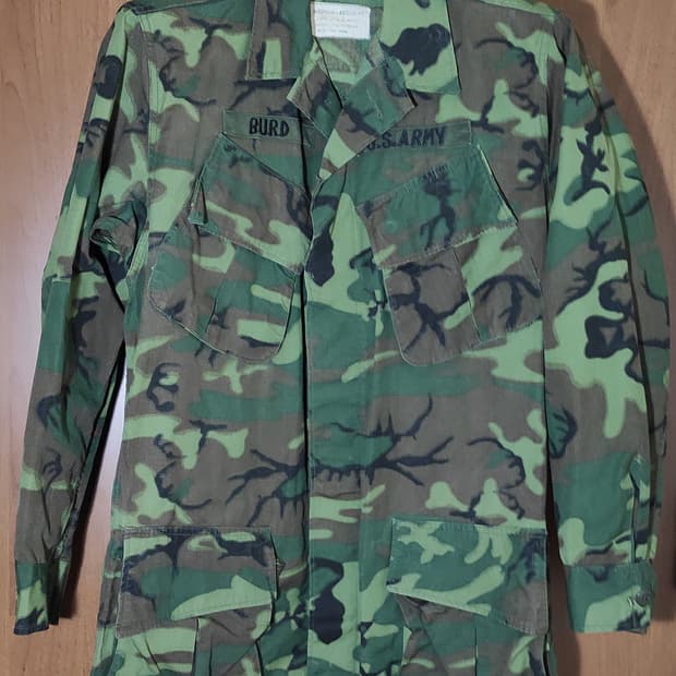 포플린 erdl 정글퍼티그 자켓 105, 립스탑 아님