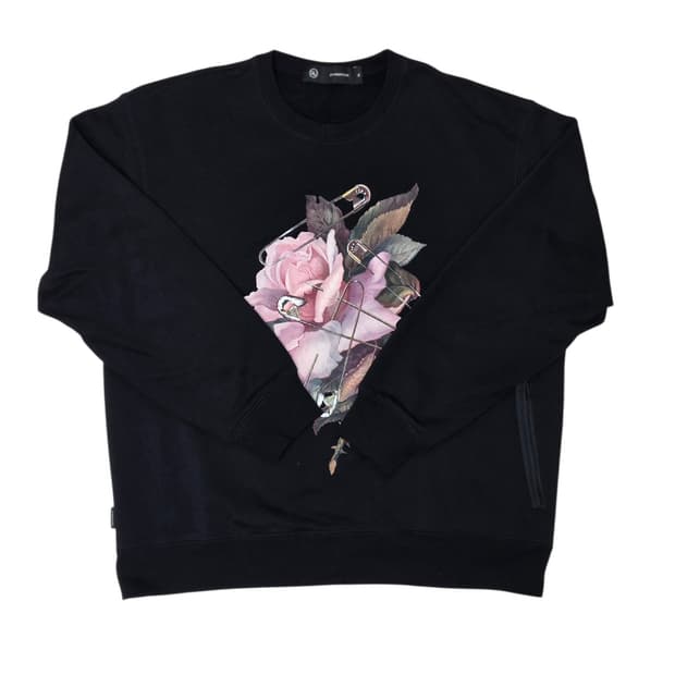 GUx언더커버 로즈 핀치 스웻셔츠