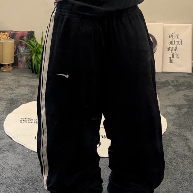90s NIKE 올드스쿨 베스킷볼 트랙팬츠