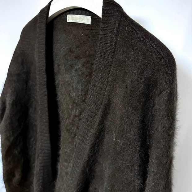 넘버나인 06s 앙고라 울혼방 가디건