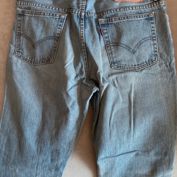 리바이스 517  연청데님