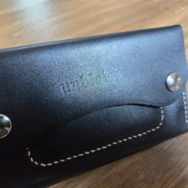 핸드메이드 가죽 카드지갑