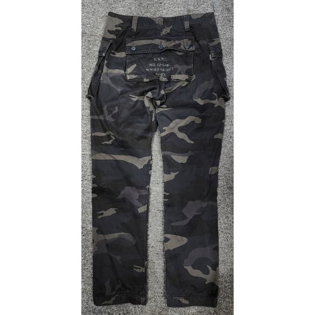 아비렉스 카모플라쥬 몽키 카고 팬츠 M