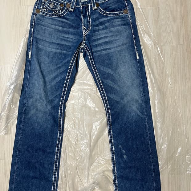 트루릴리전 Ricky super T denim jean - 32