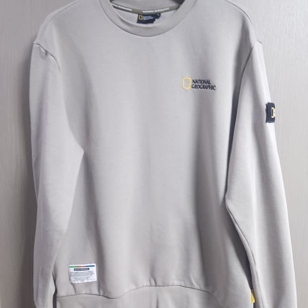 내셔널지오그래픽 기모 맨투맨, XL