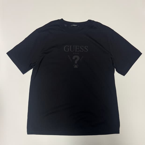 게스 Guess 25년도 시그니처 로고 반팔 티셔츠 L ~ XL