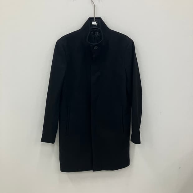 띠어리 벨빈 울 블렌드 히든 싱글 코트 M