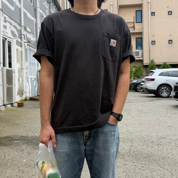 다 익은 칼하트 빈티지 포켓티