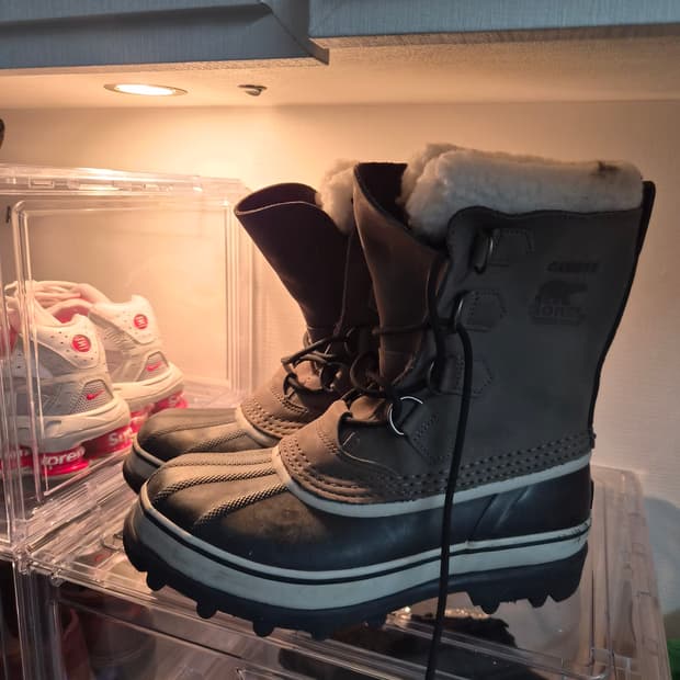 245) 소렐 카리브 방한 부츠 팝니다