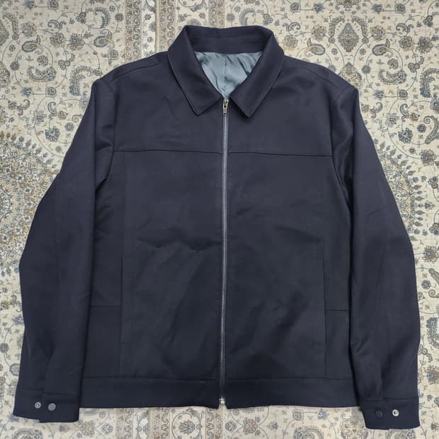 마인드 브릿지 싱글 블루종 점퍼 110