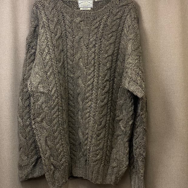 빈티지 헤비 니트