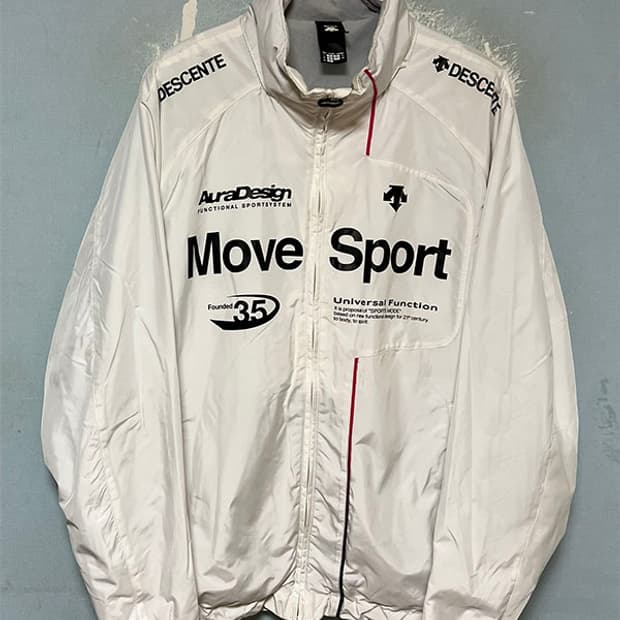 데상트 무브스포츠 남자 기모 바람막이점퍼 춘추 L 100 
