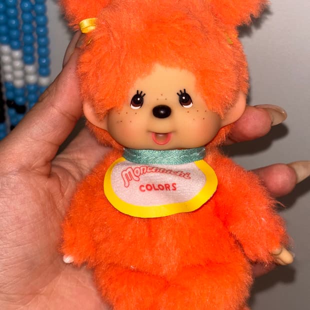 양갈래 오렌지 몬치치 컬러즈