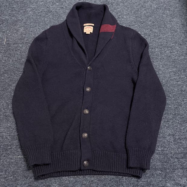 브룩스 브라더스 숄카라 니트 가디건