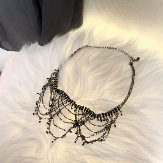 빈티지 목걸이 vintage 고딕 펑크 레이어드 초커