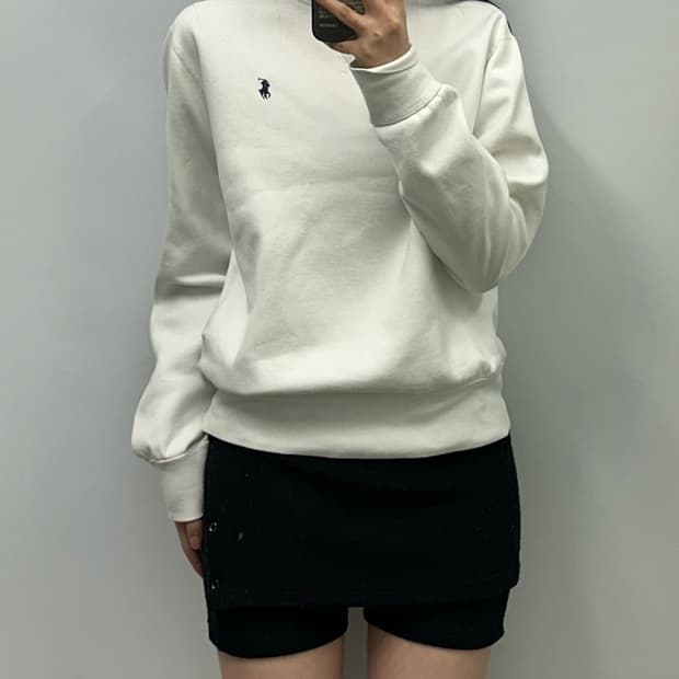 폴로 랄프로렌 신형 화이트 맨투맨