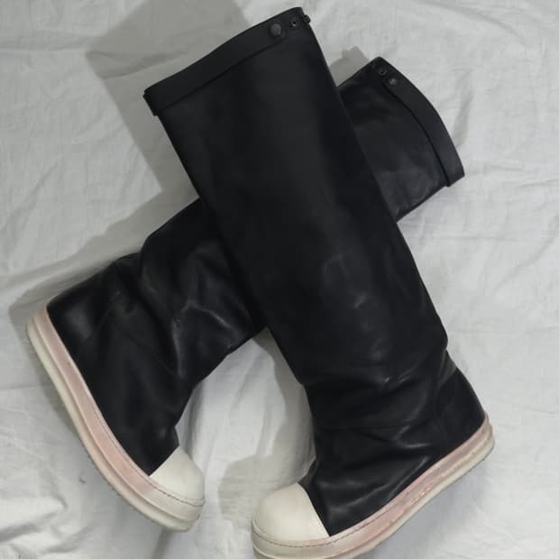 릭오웬스 FW14 MOODY 엘리펀트 부츠 라몬즈