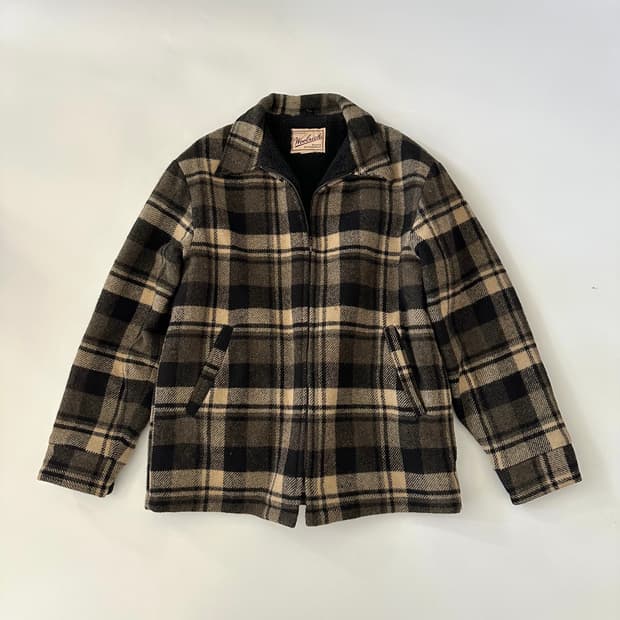 울리치 woolrich 체크 자켓