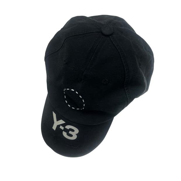 Y-3 요지야마모토 빅로고블랙볼캡 Free