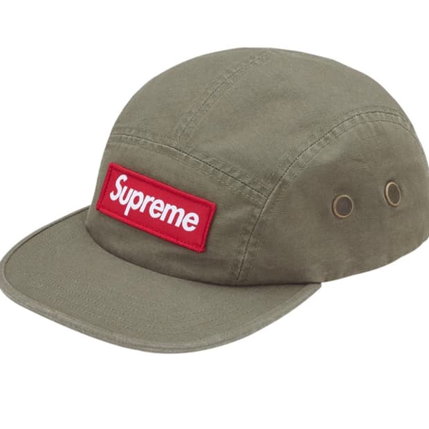 [OS] 슈프림 26fw 밀리터리 캠프캡 올리브 카키