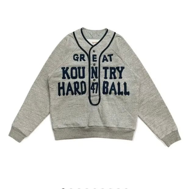 캐피탈 베이스볼 맨투맨 4사이즈