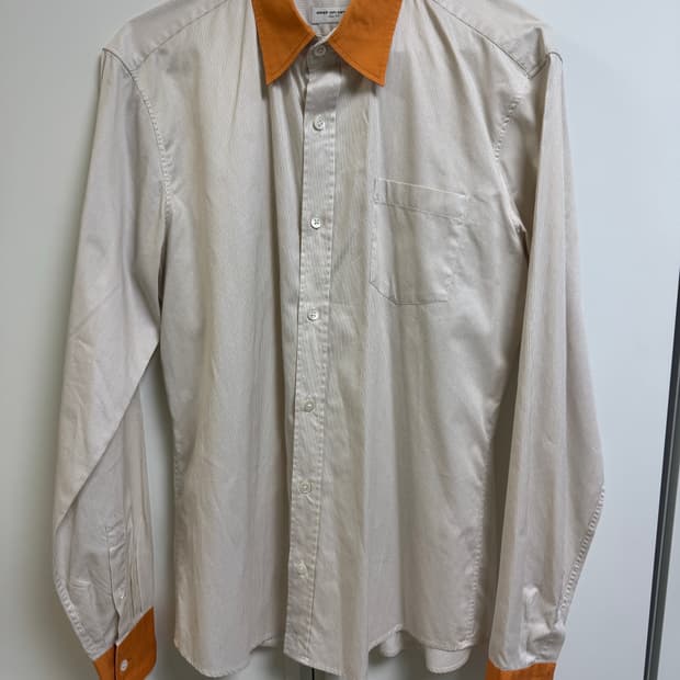 드리스반노튼 스트라이프 셔츠