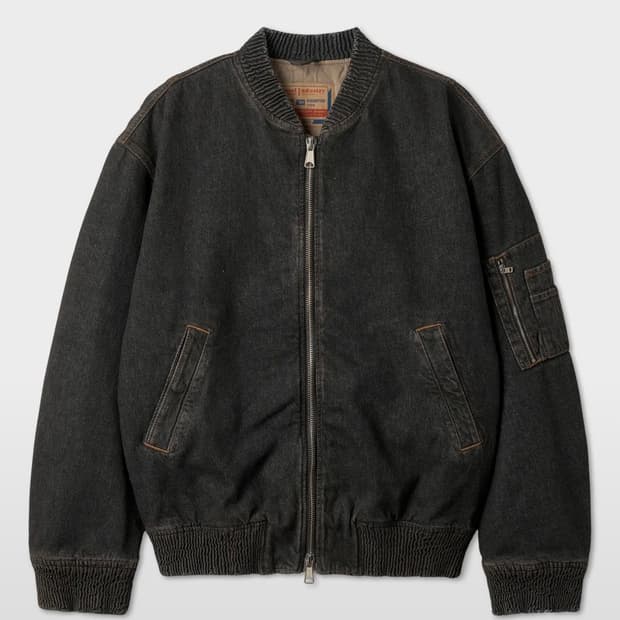 디젤 블랙 데님 자켓(D-Weltic)