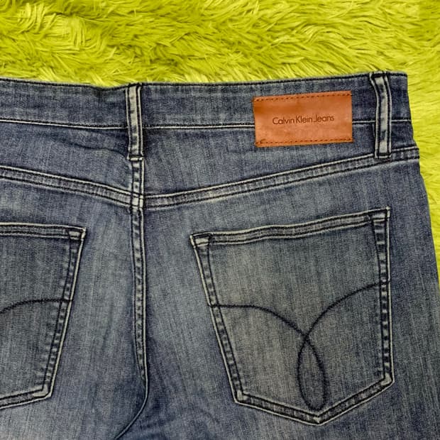 [36] 캘빈 클라인 슬림 스트레이트핏 데님팬츠