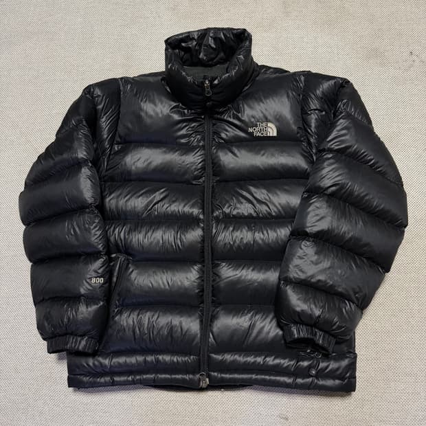노스페이스 800 유광 패딩자켓