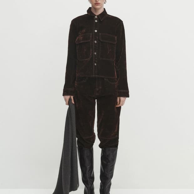 마시모두띠 벨벳 셋업 판매합니다